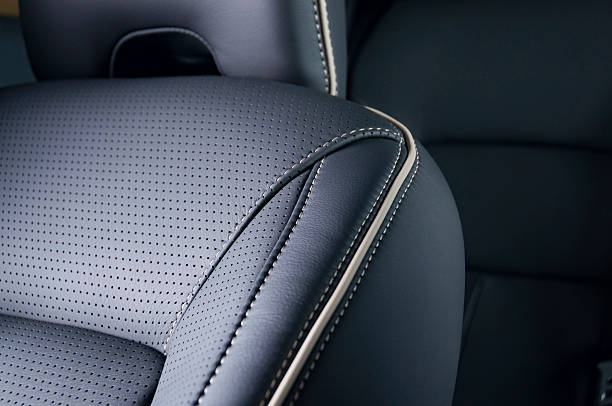 How to clean the little holes in leather seats