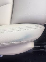 How to clean blue jean dye off leather car seats