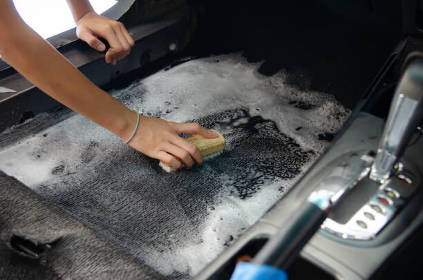 How to clean car carpet without a machine
