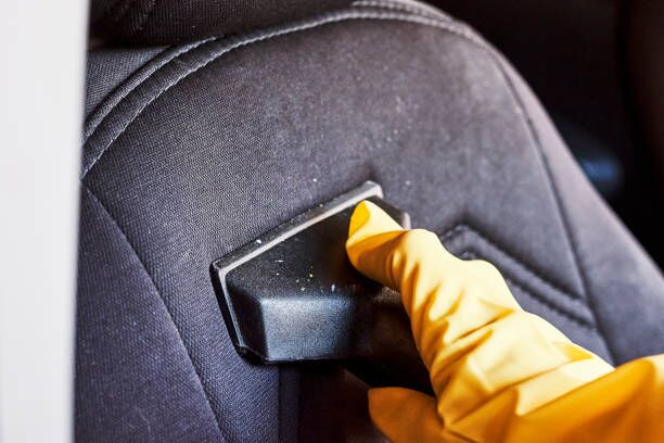 How to clean a car seat that has been peed on
