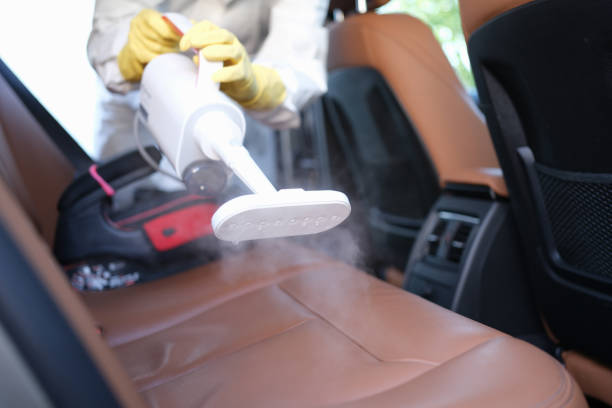 How to get spray paint off leather car seat