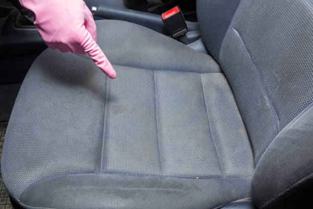 How to clean coffee out of car seat