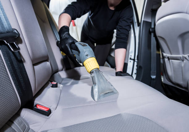 How to clean black cloth car seats