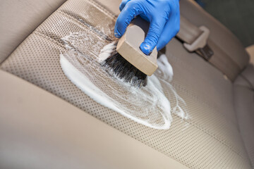 How to clean vw leatherette seats